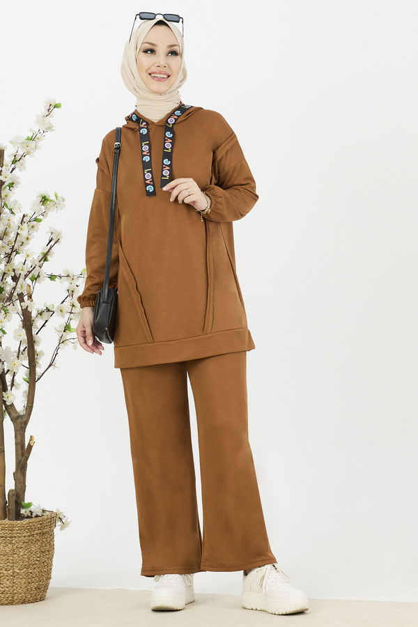 Tunik Pantolon Taba - 11056