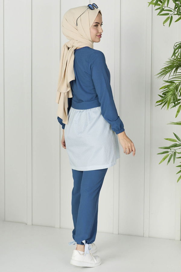 Tunik Pantolon Mavi - 10507