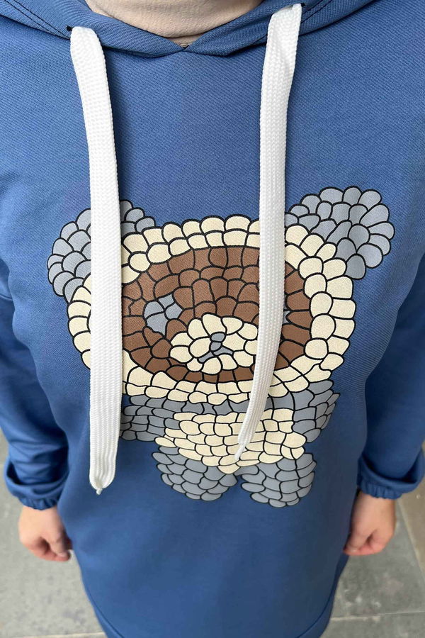 Tunik Pantolon Mavi - 11096