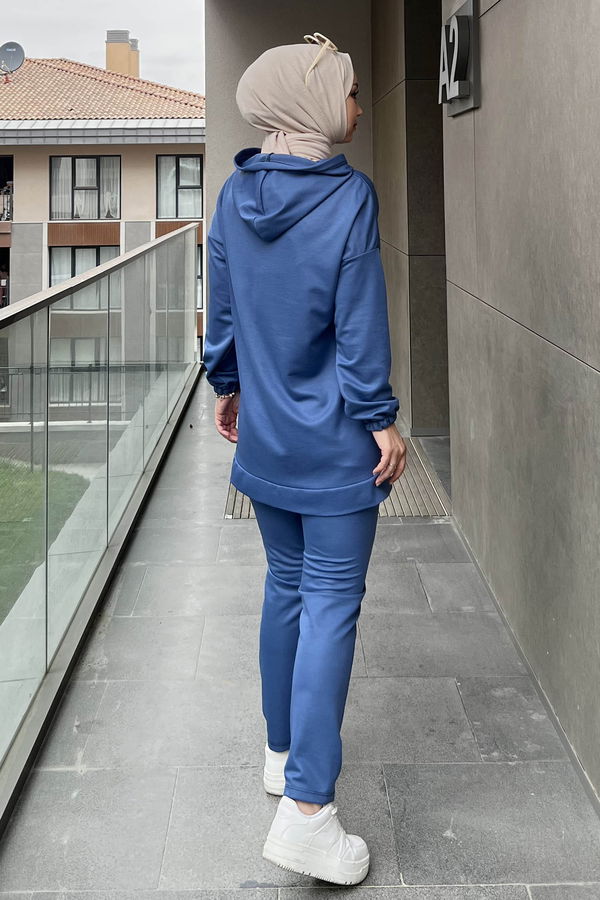 Tunik Pantolon Mavi - 11096