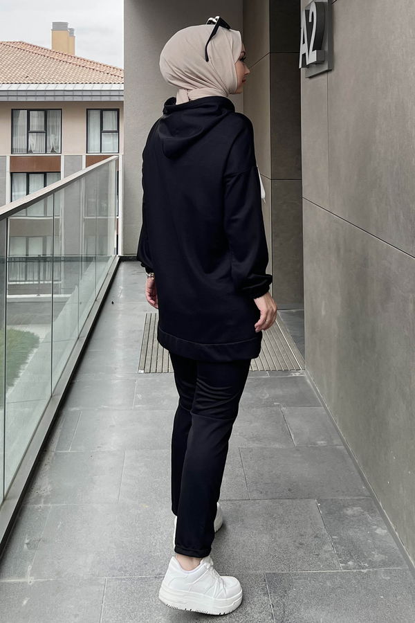 Tunik Pantolon Siyah - 11096