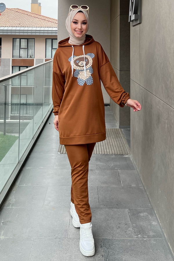 Tunik Pantolon Taba - 11096