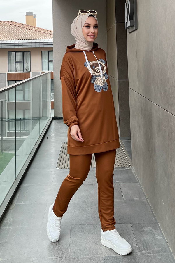 Tunik Pantolon Taba - 11096
