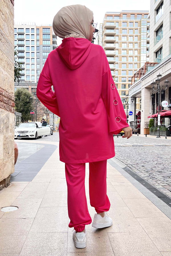 Tunik Pantolon Fuşya - 11054