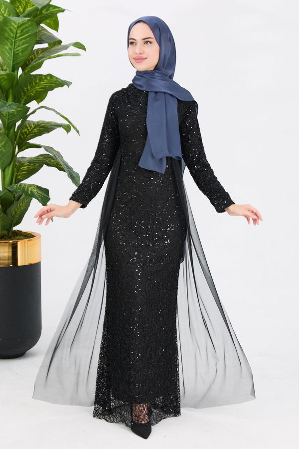 Abiye Siyah - 10425