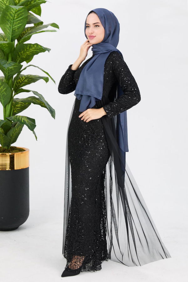 Abiye Siyah - 10425