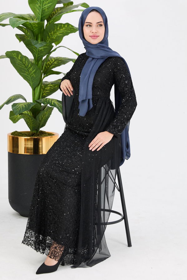 Abiye Siyah - 10425