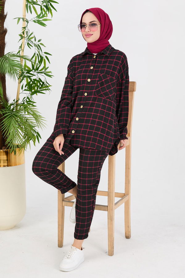 Tunik Pantolon Kırmızı - 11067