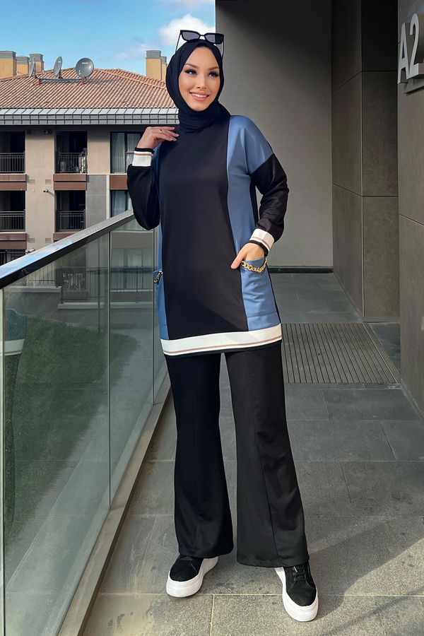 Tunik Pantolon Mavi - 11030 MAVİ
