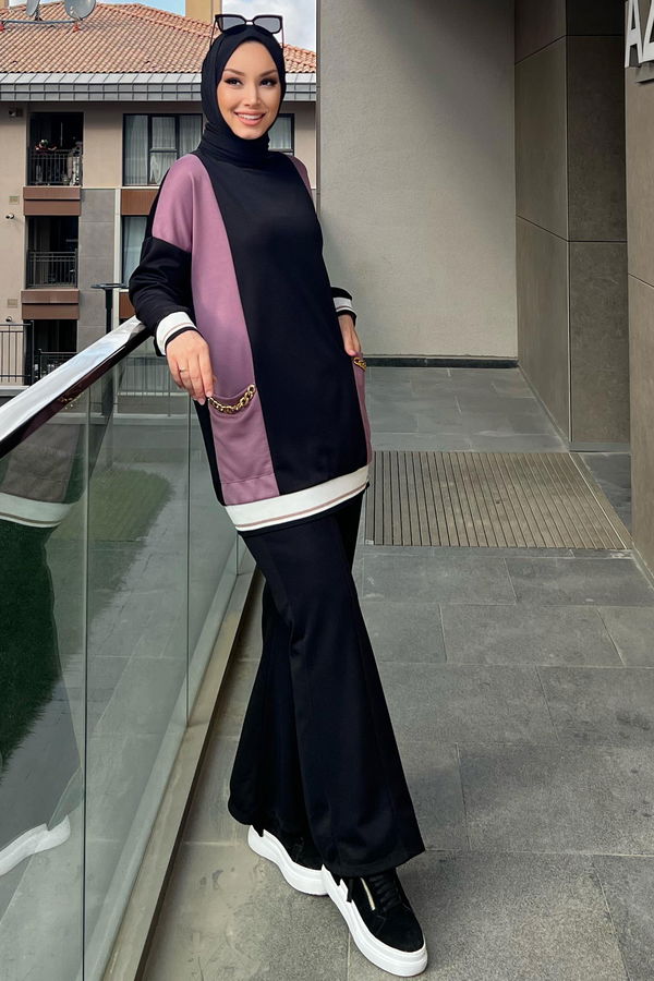 Tunik Pantolon Lila - 11030 LİLA