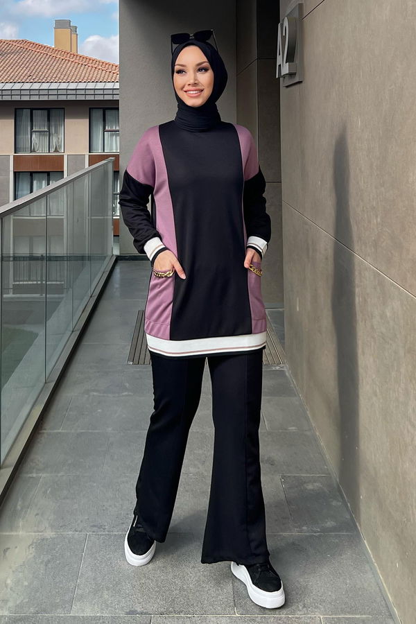 Tunik Pantolon Lila - 11030 LİLA