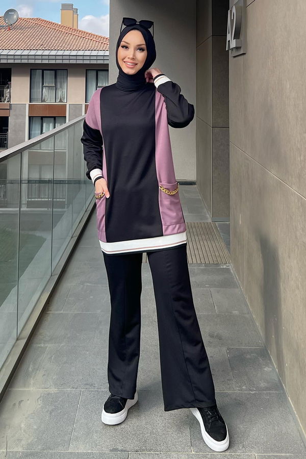 Tunik Pantolon Lila - 11030 LİLA