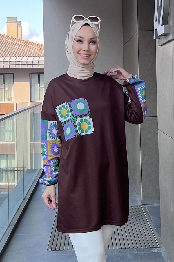 Tunik Kahverengi - 11098
