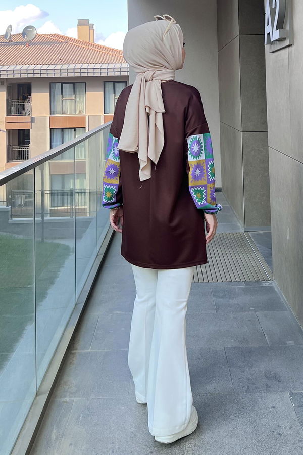 Tunik Kahverengi - 11098