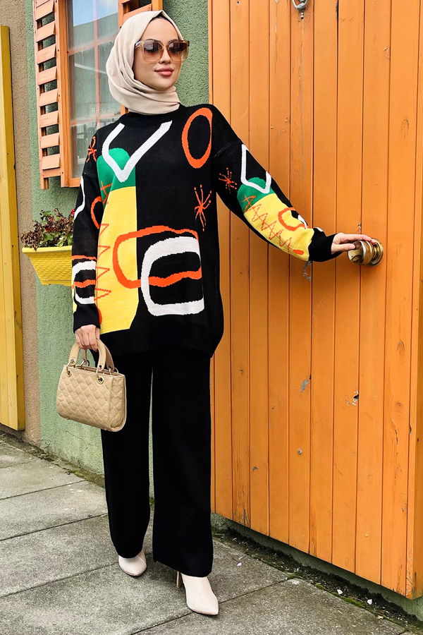 Triko Tunik Pantolon Siyah - 21800
