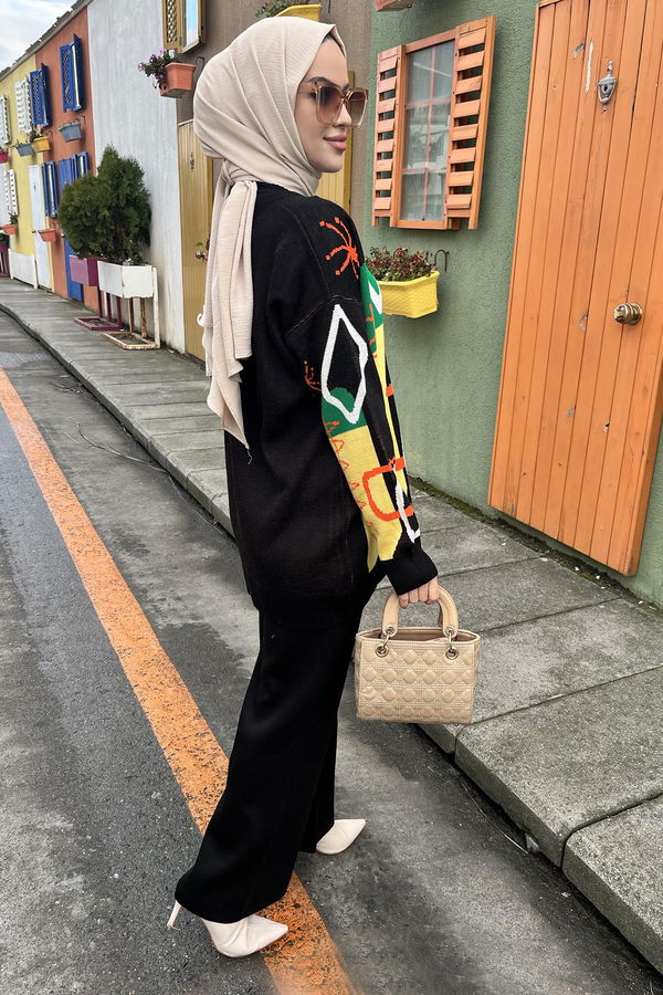Triko Tunik Pantolon Siyah - 21800