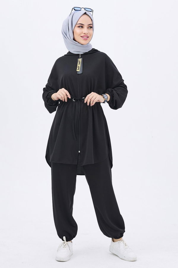 Tunik Pantolon Siyah - 11066