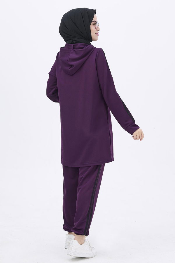 Tunik Pantolon Mor - 11049