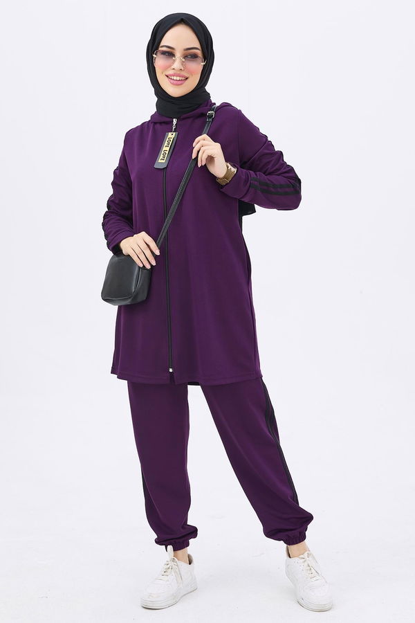Tunik Pantolon Mor - 11049