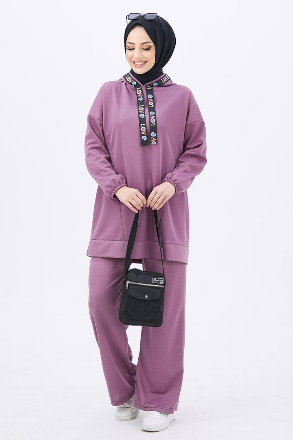 Tunik Pantolon Lila - 11056