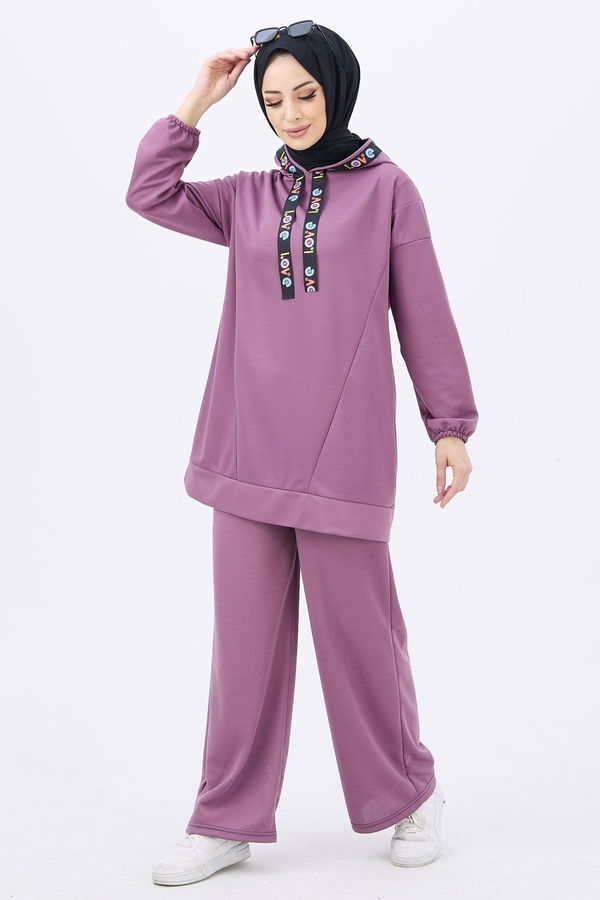 Tunik Pantolon Lila - 11056
