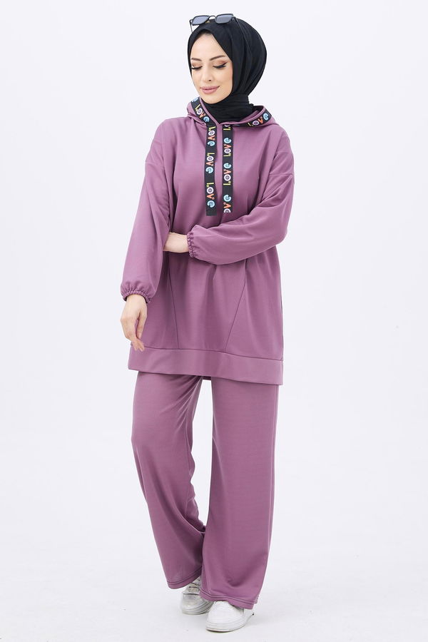 Tunik Pantolon Lila - 11056