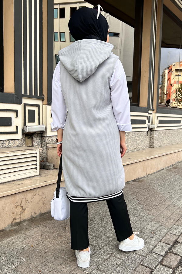 Yelek Gri - 11208