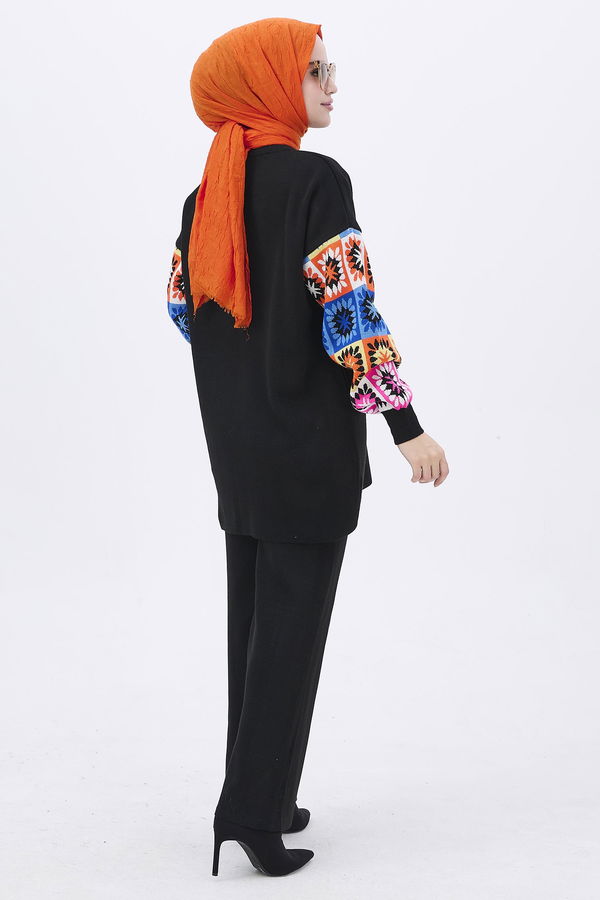 Triko Tunik Pantolon Siyah - 21833
