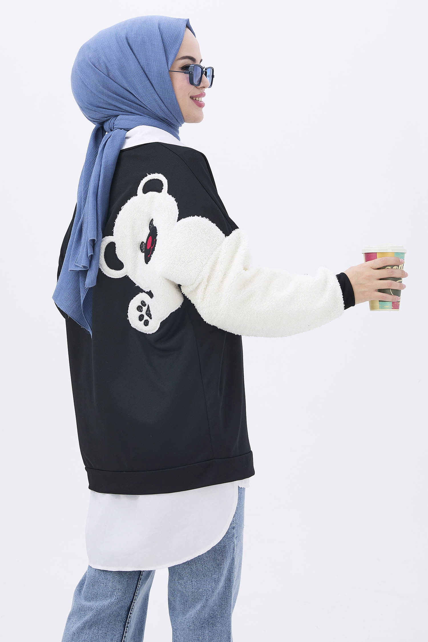 Sweat Siyah - 11037