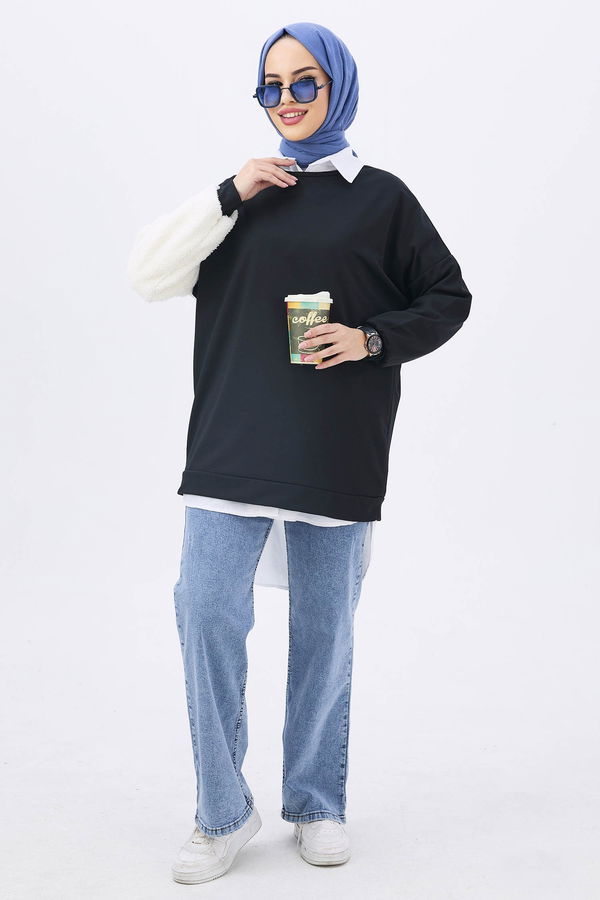 Sweat Siyah - 11037
