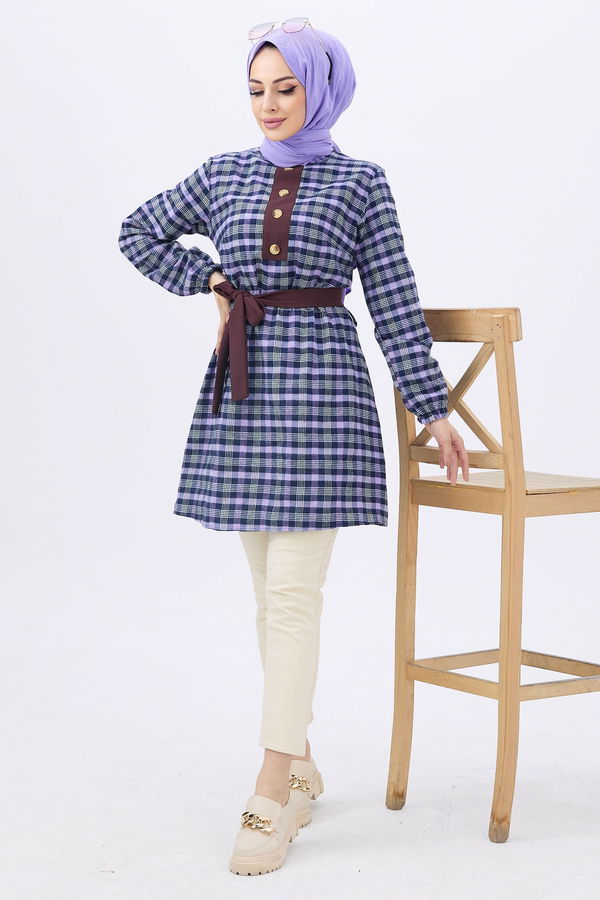 Tunik Lila - 11196 LİLA