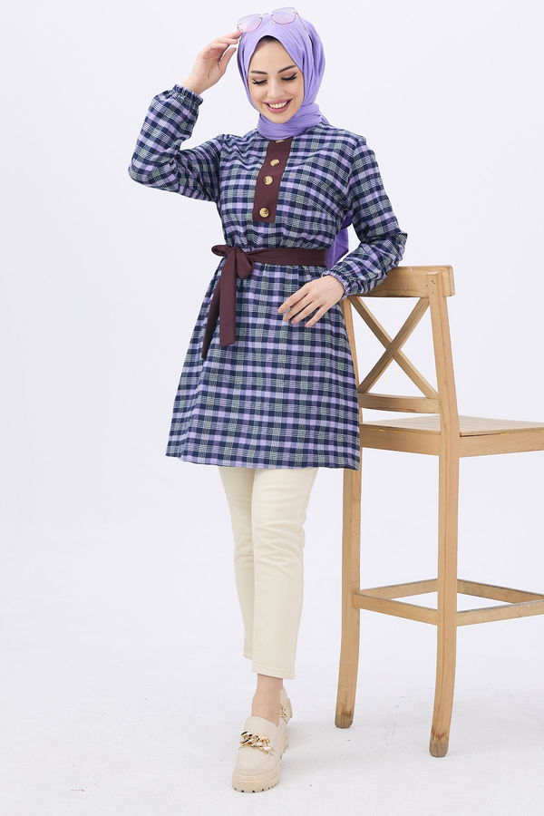 Tunik Lila - 11196 LİLA