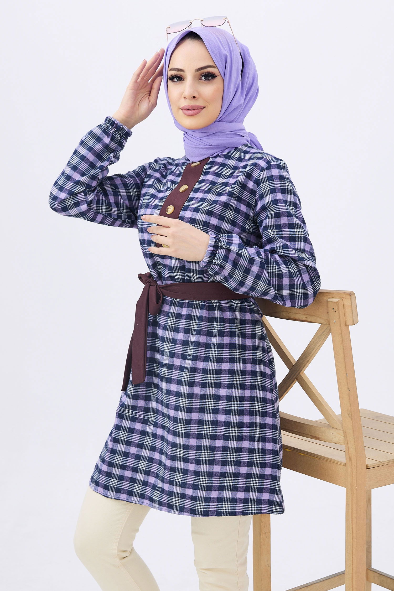 Tunik Lila - 11196 LİLA