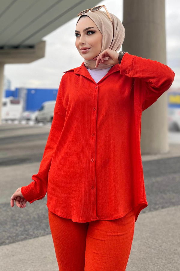 Tunik+Pantolon Turuncu - 21852 TURUNCU