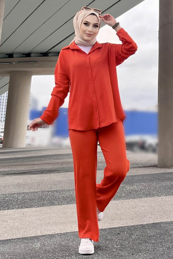 Tunik+Pantolon Turuncu - 21852 TURUNCU