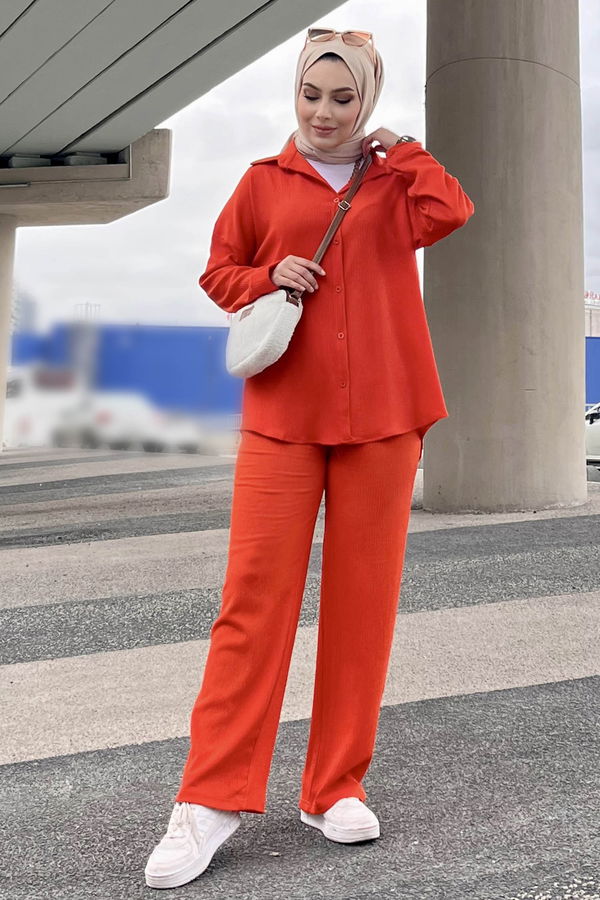 Tunik+Pantolon Turuncu - 21852 TURUNCU