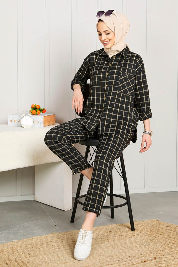 Tunik Pantolon Bej - 11067 BEJ