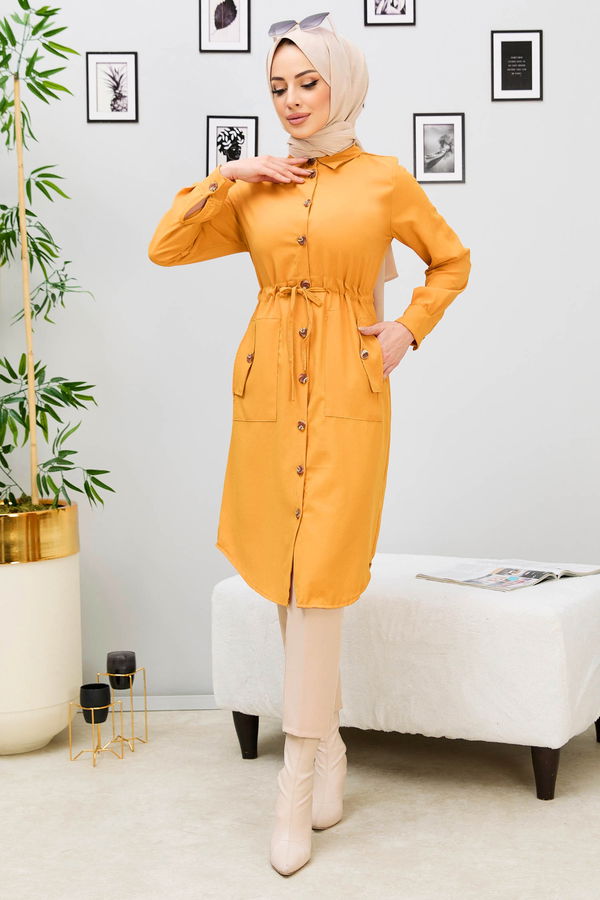 Tunik Sarı - 3499