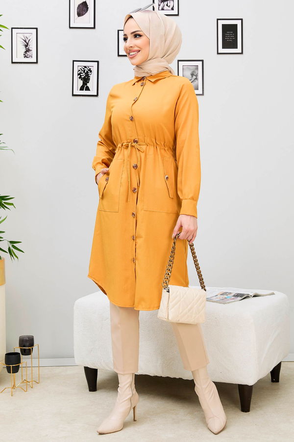 Tunik Sarı - 3499