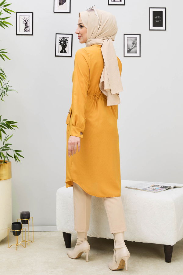 Tunik Sarı - 3499