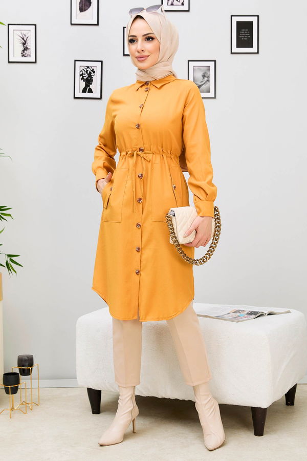 Tunik Sarı - 3499