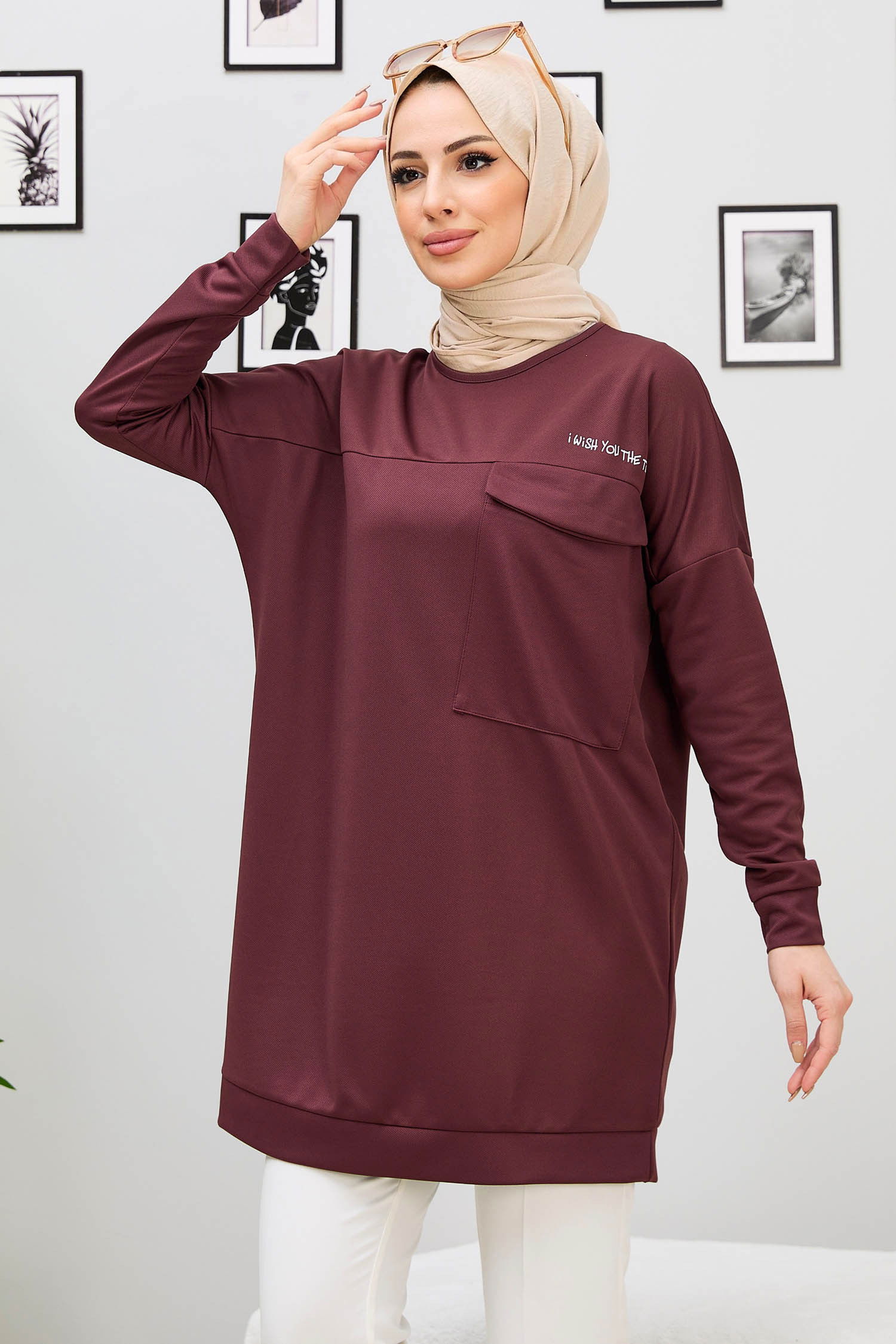 Tunik Kahverengi - 11300