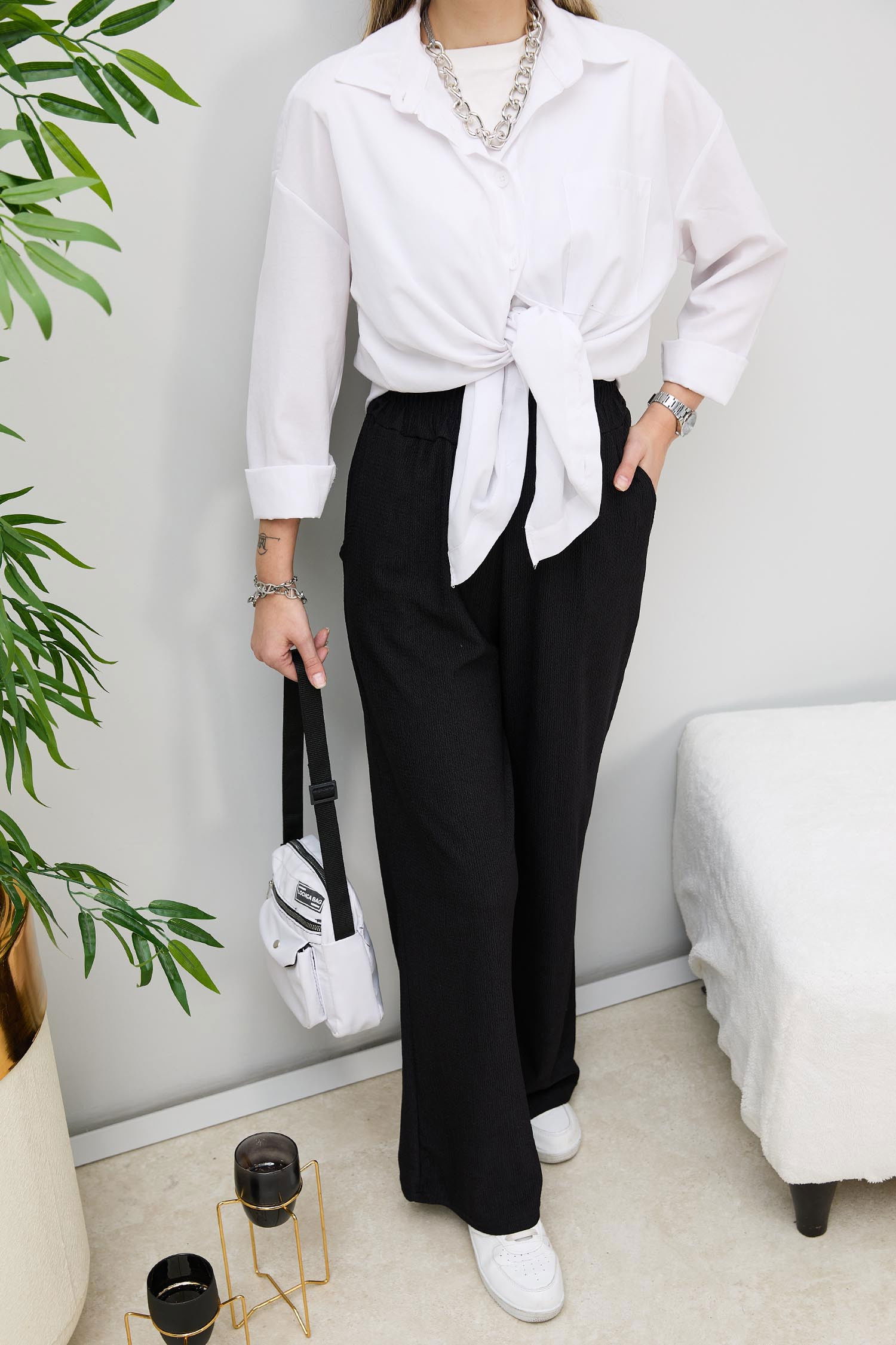 Pantolon Siyah - 21851 SİYAH