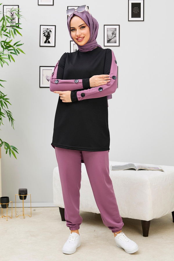 Tunik Pantolon Lila - 11309 LİLA