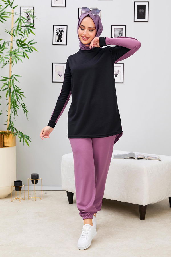 Tunik Pantolon Lila - 11309 LİLA