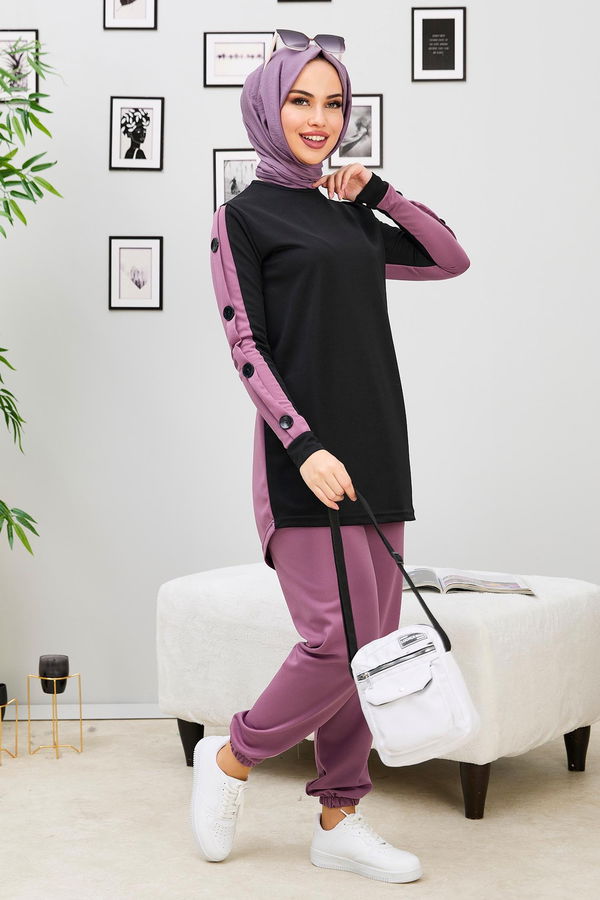 Tunik Pantolon Lila - 11309 LİLA