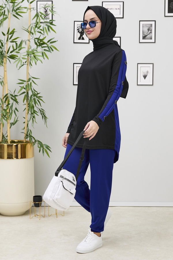 Tunik Pantolon Mavi - 11309