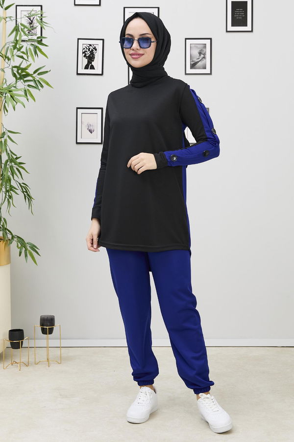 Tunik Pantolon Mavi - 11309