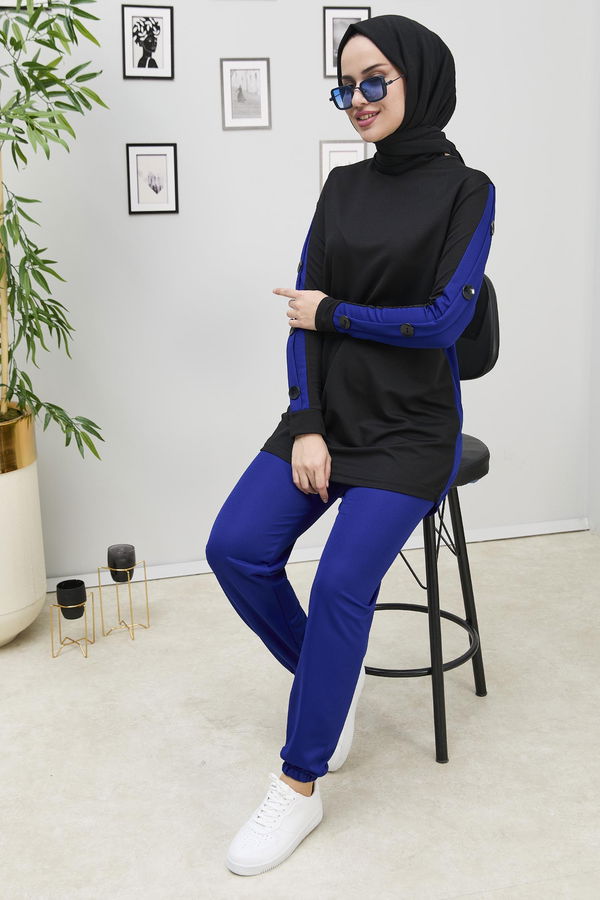 Tunik Pantolon Mavi - 11309