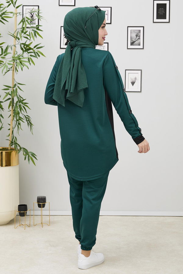 Tunik Pantolon Yeşil - 11309